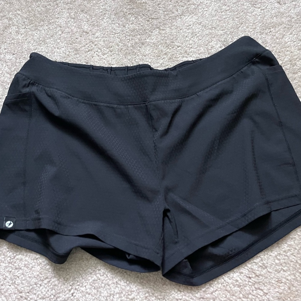 Oiselle Track Fan shorts- size 10